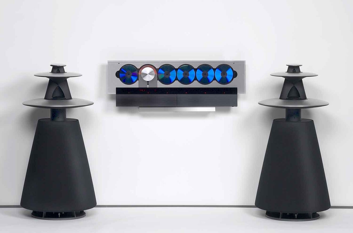 Bang & Olufsen BeoLab 5 Speakers and BeoSound 9000 System